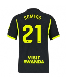 Billige Fotballdrakt Atletico Madrid Cristian Romero #21 Replika Bortedrakt 2026-27 Kortermet Billige Fotballdrakt Atletico Madrid Cristian Romero #21 Replika Bortedrakt 2026-27 Kortermet